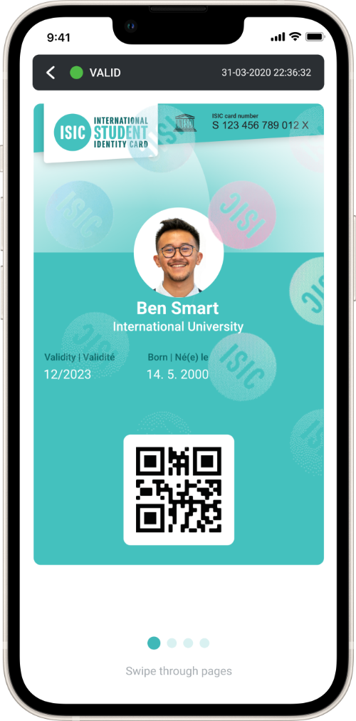ISIC digital card